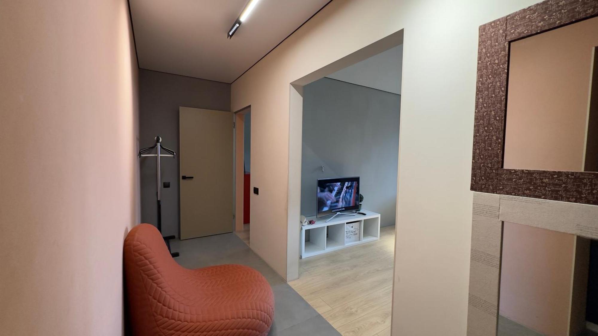 2 Room Modern Apartment View Dnipro Eksteriør billede